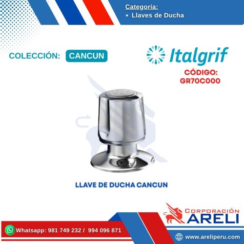 LLAVE DE DUCHA CANCUN