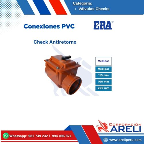 Check Antiretorno PVC - ERA