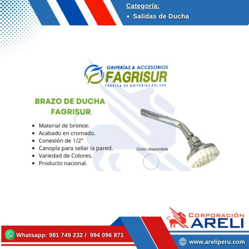 BRAZO DE DUCHA FAGRISUR