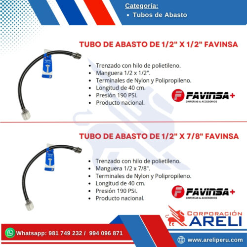 TUBO DE ABASTO FAVINSA