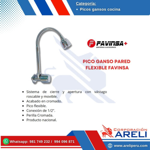 PICO GANSO PARED FLEXIBLE FAVINSA