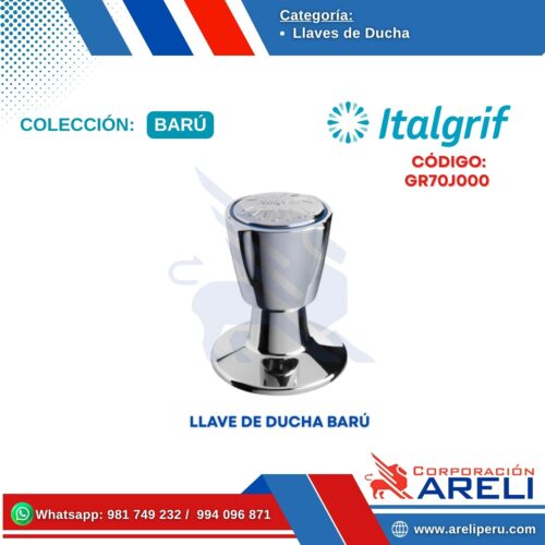 LLAVE DE DUCHA BARÚ - ITALGRIF