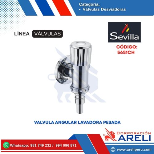 VALVULA ANGULAR LAVADORA PESADA SEVILLA
