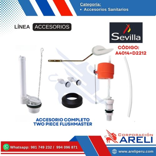 ACCESORIO COMPLETO TWO PIECE FLUSHMASTER SEVILLA