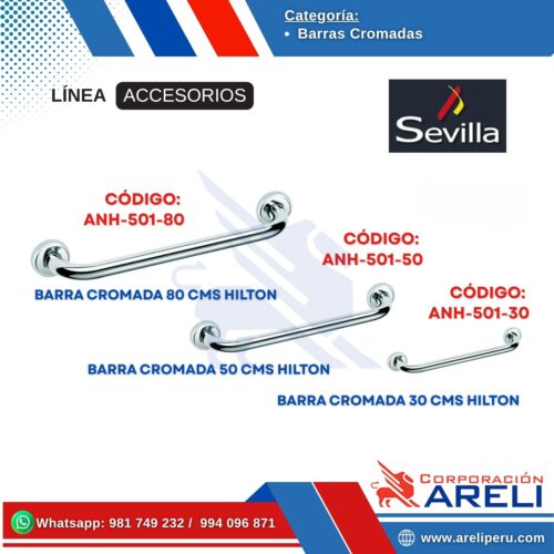 BARRAS CROMADAS HILTON SEVILLA