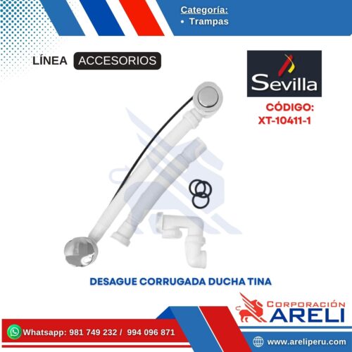 DESAGUE CORRUGADA DUCHA TINA SEVILLA
