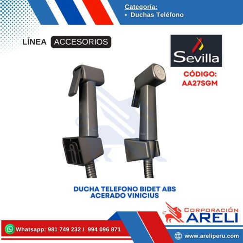 DUCHA TELEFONO BIDET ABS ACERADO VINICIUS SEVILLA