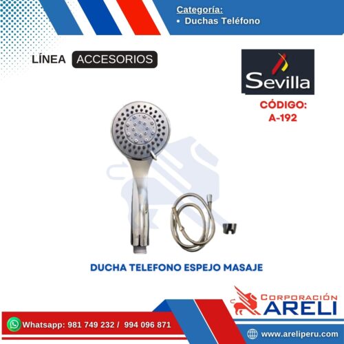DUCHA TELEFONO ESPEJO MASAJE SEVILLA