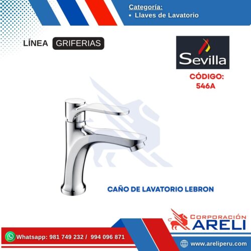 CAÑO DE LAVATORIO LEBRON SEVILLA