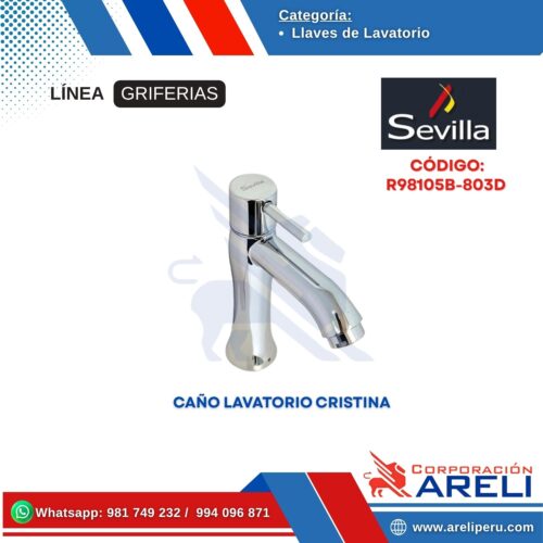 CAÑO LAVATORIO CRISTINA SEVILLA